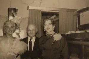 Ludwig Meyer in der ersten Schwulenkneipe Hannovers "Wielandseck" ab 1960. Privatbesitz Michael Grunert.