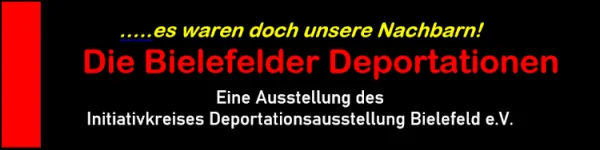 Die Bielefelder Deportationen - Ausstellung - Top-Banner