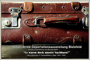 Logo Initiativkreis Deportationsausstellung Bielefeld e.V.