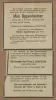 Todesanzeige von Max Oppenheimer, die von seiner Frau Martha und den Inhabern von L. Stein & Co. In Auftrag gegeben wurde. Stadtarchiv Bielefeld, Bestand 400,1/Westermann 053, S. 213