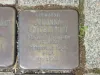 Stolperstein der Stadt Rheda-Wiedenbrück am ehemaligen Wohnort in der Rosenstraße 6: Johanna Goldschmidt. Urheber: GeorgDerReisende, Quelle: Wikimedia