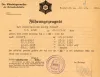 Polizeiliches Führungszeugnis zur Einstellung in der Stadtverwaltung, 1934. Stadtarchiv Bielefeld, Bestand 103,4/Personalakten, Nr. D796: Georg Hübner
