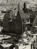 Blick auf das schneebedeckte Landgericht, 1949. Stadtarchiv Bielefeld, Bestand 400,3/Fotosammlung, Nr. 11-0532-072