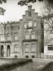 Die Häuser Oberntorwall 1a und 2, ca. 1920. Stadtarchiv Bielefeld, Bestand 400,3/Fotosammlung, Nr. 11-1556-021