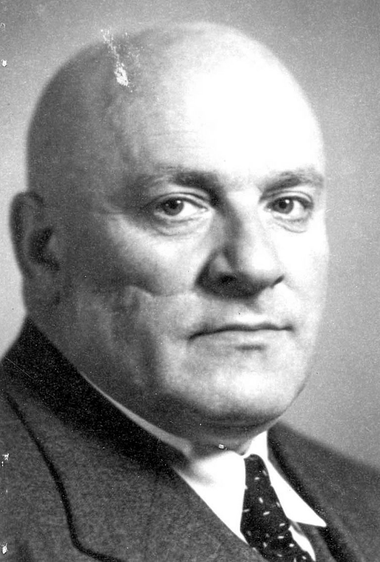 Max Ostwald, seit 1940 Vorsitzender der RDVJ in Bielefeld. Yad Vashem Photo Collections