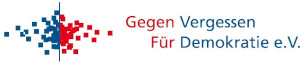 Logo "Gegen Vergessen für Demokratie" e.V.