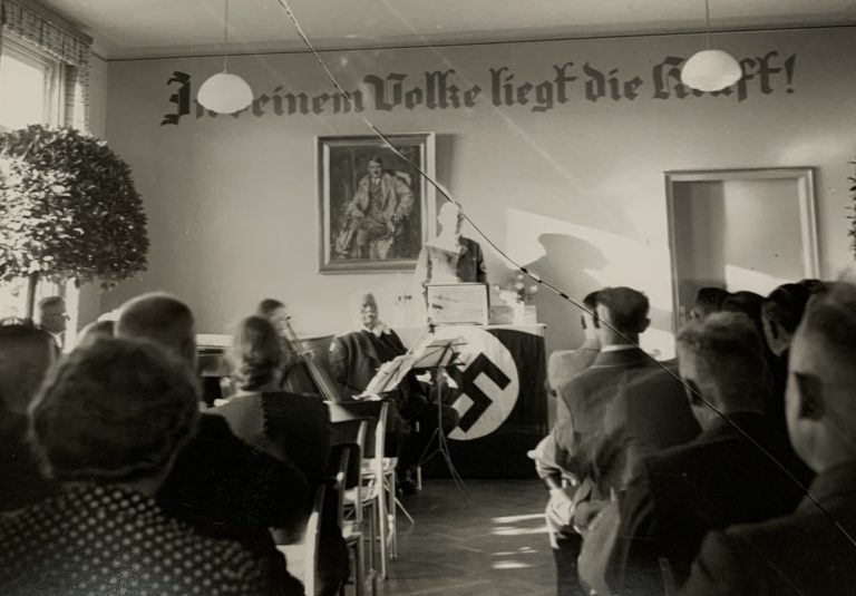 Einweihungsfeier, 9. Oktober 1937.