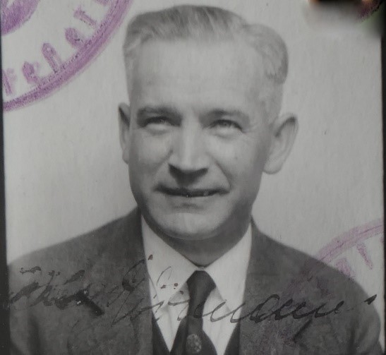 Foto aus dem Wehrpass von Hugo Wörmann,1940. Bildrechte: Familie Wörmann