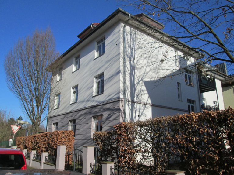 Das Wohnhaus Küglerstraße 16, Januar 2024