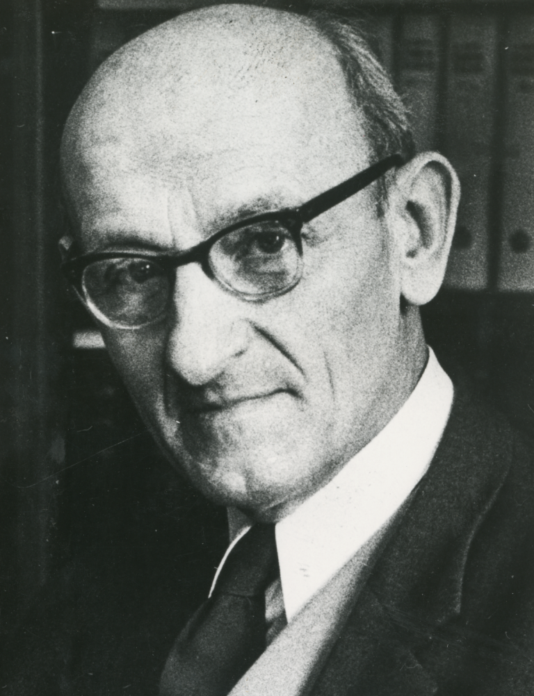Portrait Wilhelm Niemöller.